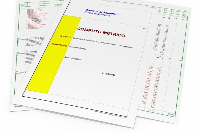 Computo Metrico – Nota di chiarimento