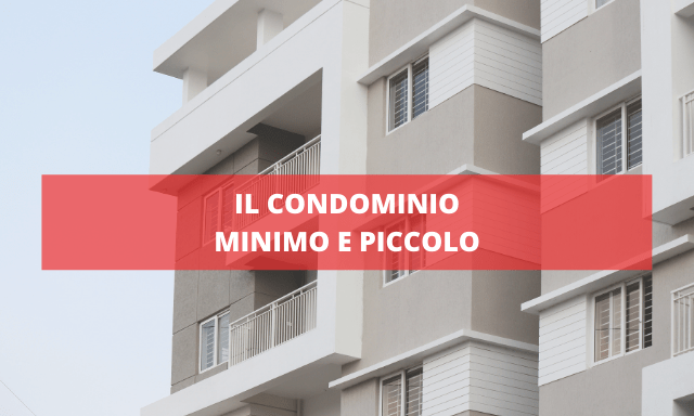 Come si costituisce un condominio minimo